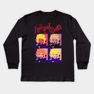 YORK DOLLS Kids Long Sleeve T-Shirt